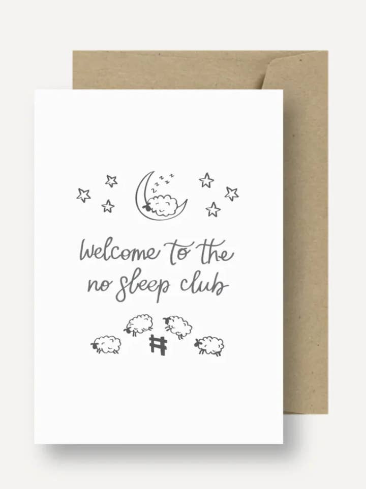No Sleep Club // Paquete de 4 cartas para venta al por mayor de treasureinventory