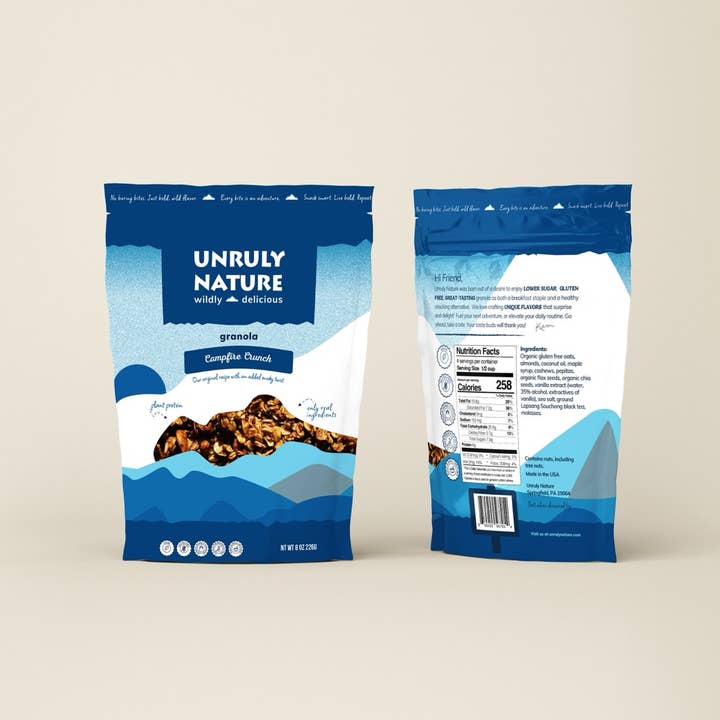 Unruly Nature - Wholesale Muesli - Campfire Crunch Groothandel