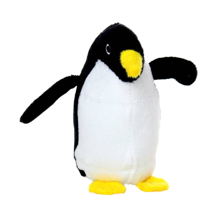Mighty Jr Arctic Penguin, pluche, piepend hondenspeelgoed voor wholesale door Tuffy Dog Toys - VIP Products