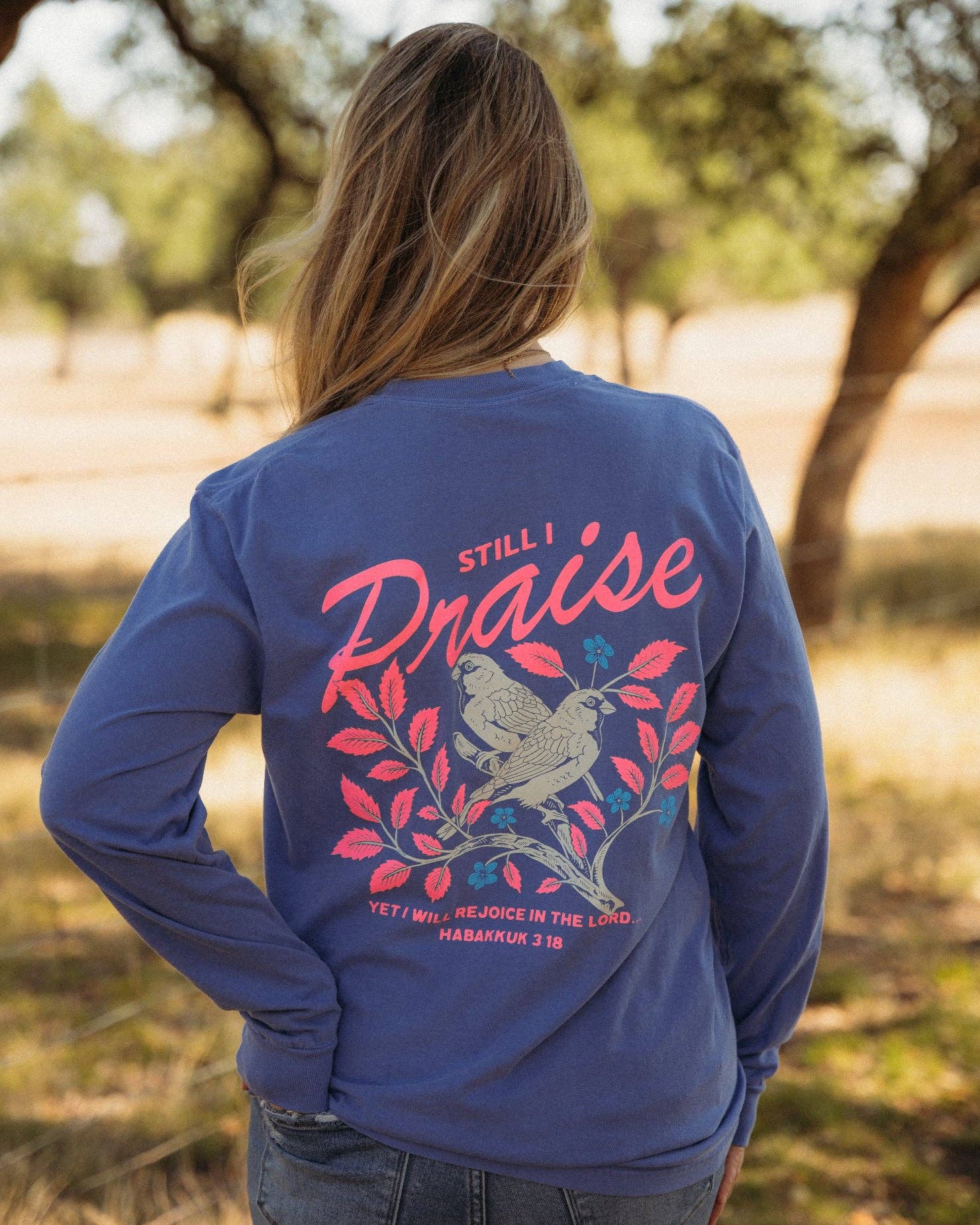 Yee Yee - Wholesale Screen printed t-shirt – Women′s - Still I Praise Long Sleeve