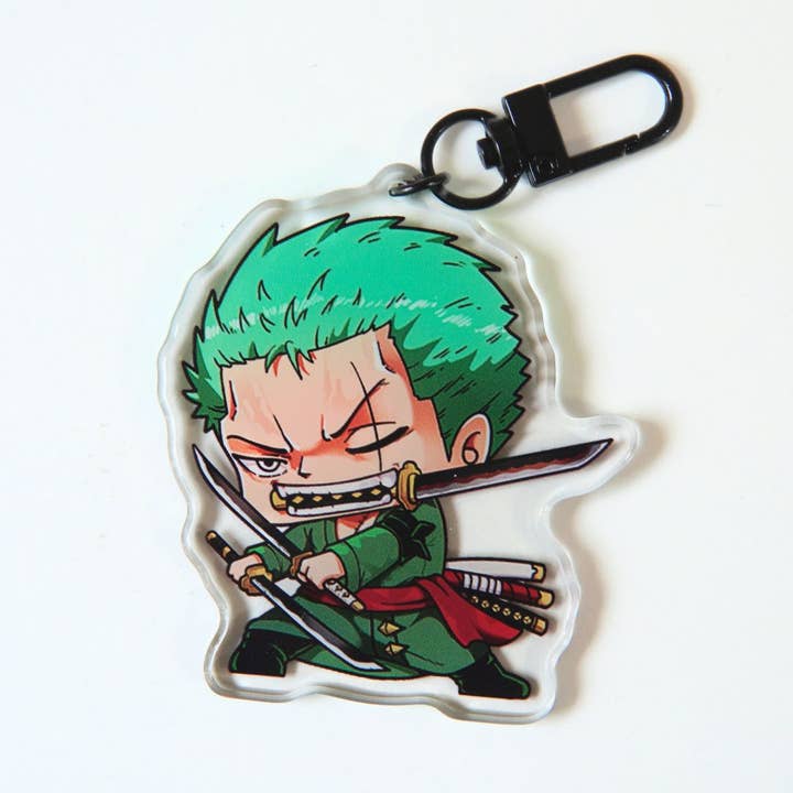 Zoro Chibi KEYCHAIN for wholesale by Strawberry Milk Shop
