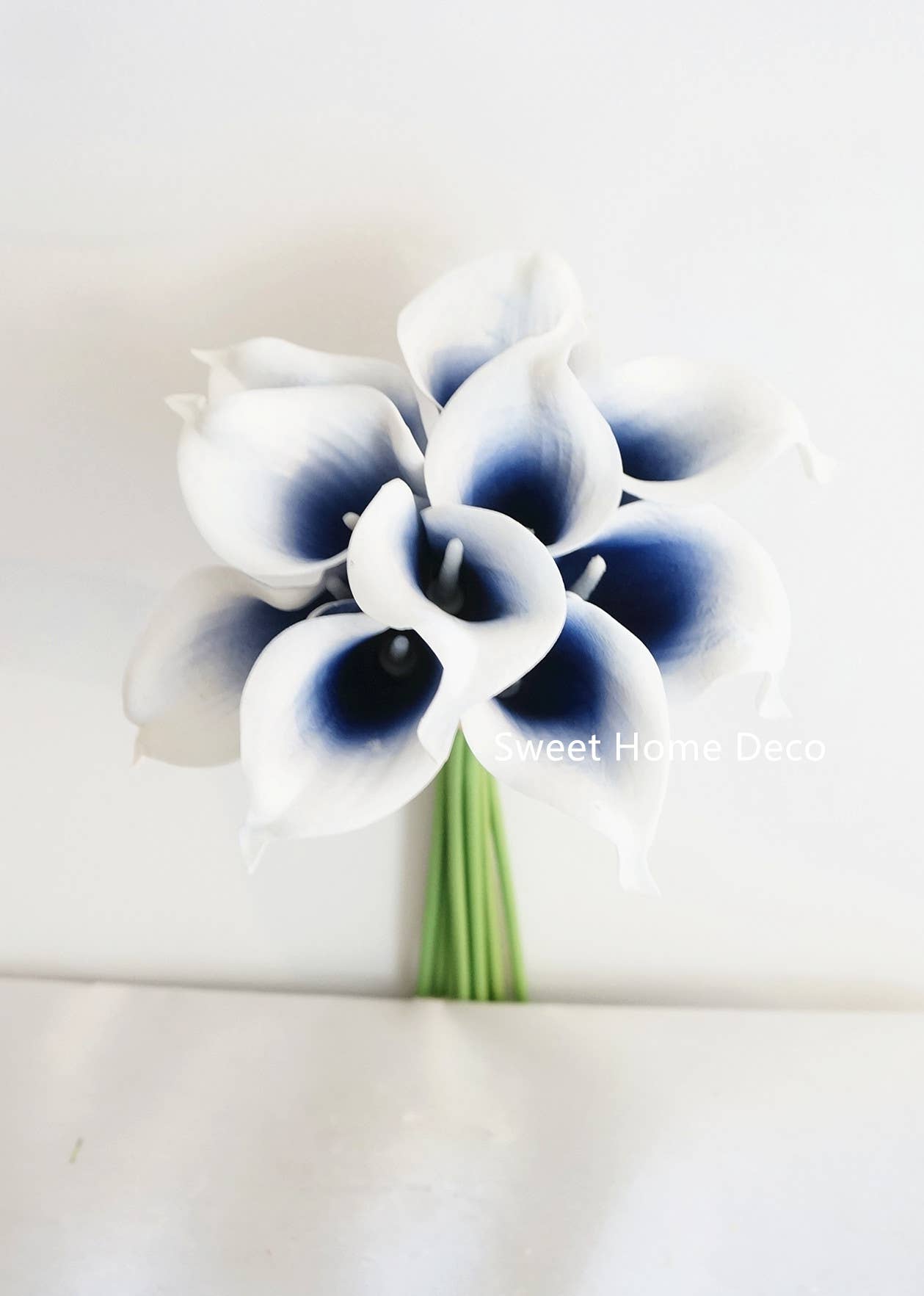 Sweet Home Deco - Wholesale Artificial Flowers - Latex Real Touch Calla Lilies Home Wedding Flowers Set of 107