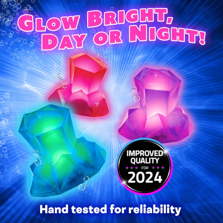 Starlux Games - Wholesale Beach/Pool Toy - Kids & Baby - Dive Diamonds: Diving Toys & Light Up Pool Set