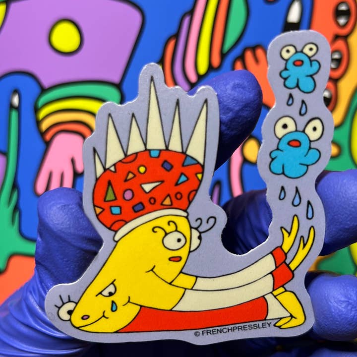 Q - Sticker for wholesale by FRENCHPRESSLEY