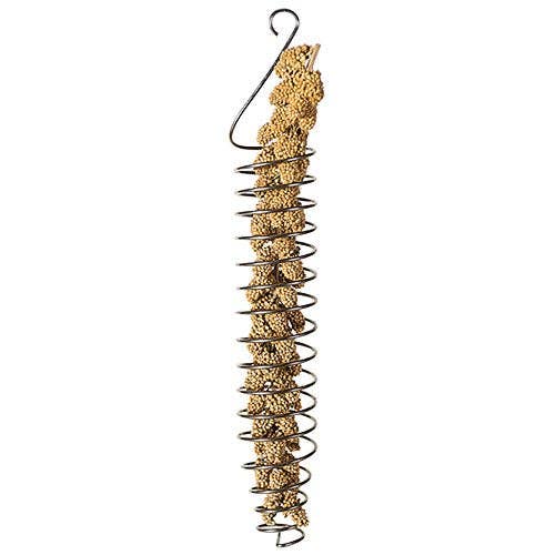 Caitec Inc – wholesale Bird swing/toy – Stainless Steel Millet Holder Bird Toy – Featherland0