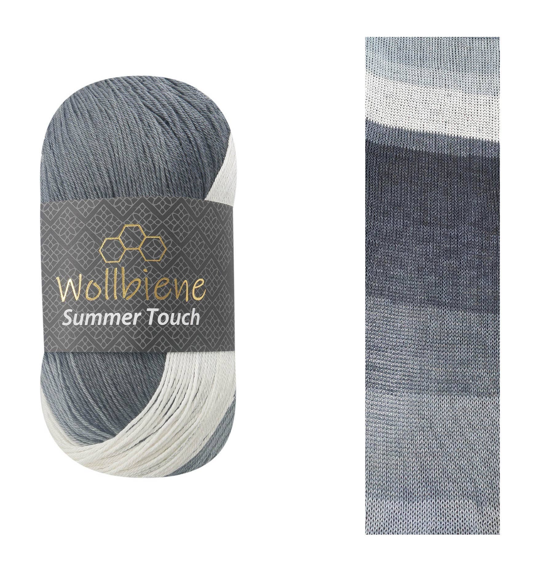 Wollbiene – Engroshandel Garn – Woolbee Summer Touch batik med farvegradient i uldgarn31
