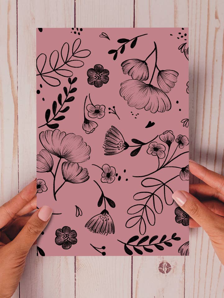 Blossom Dreams Card — Umweltfreundliche Karte für Blumengärtner für den Großhandel von Homemade Hollydays Wholesale