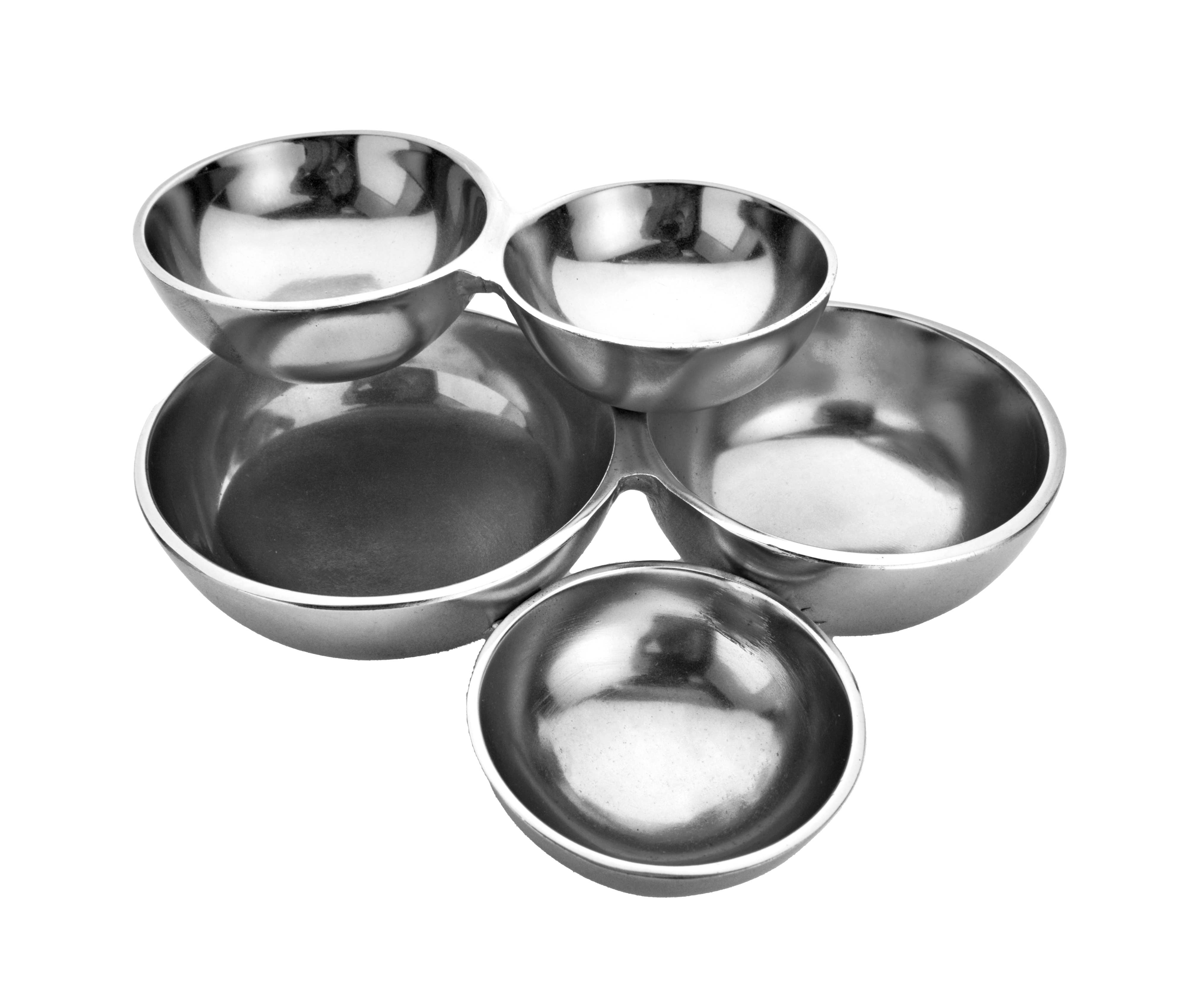 Godinger - Vendita all'ingrosso Ciotola - Small Cluster in metallo alternativo disponibile in oro e argento4