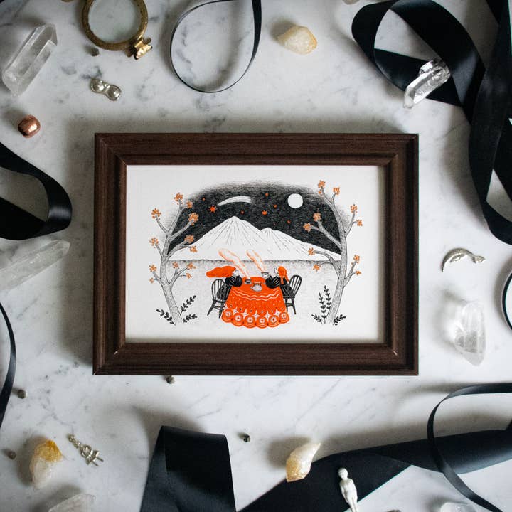 "Under the Star" – Archival Art Print for wholesale by Po Yan Leung