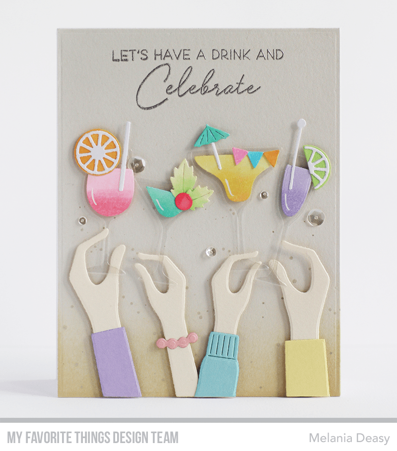 My Favorite Things - Wholesale Verjaardagskaartje - Hef een glas28