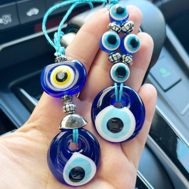 Evileyefavor - Wholesale Car Decorative Charm - Unisex - Evil Eye Car Charm, Rear View Mirror Decor, New Car Gift