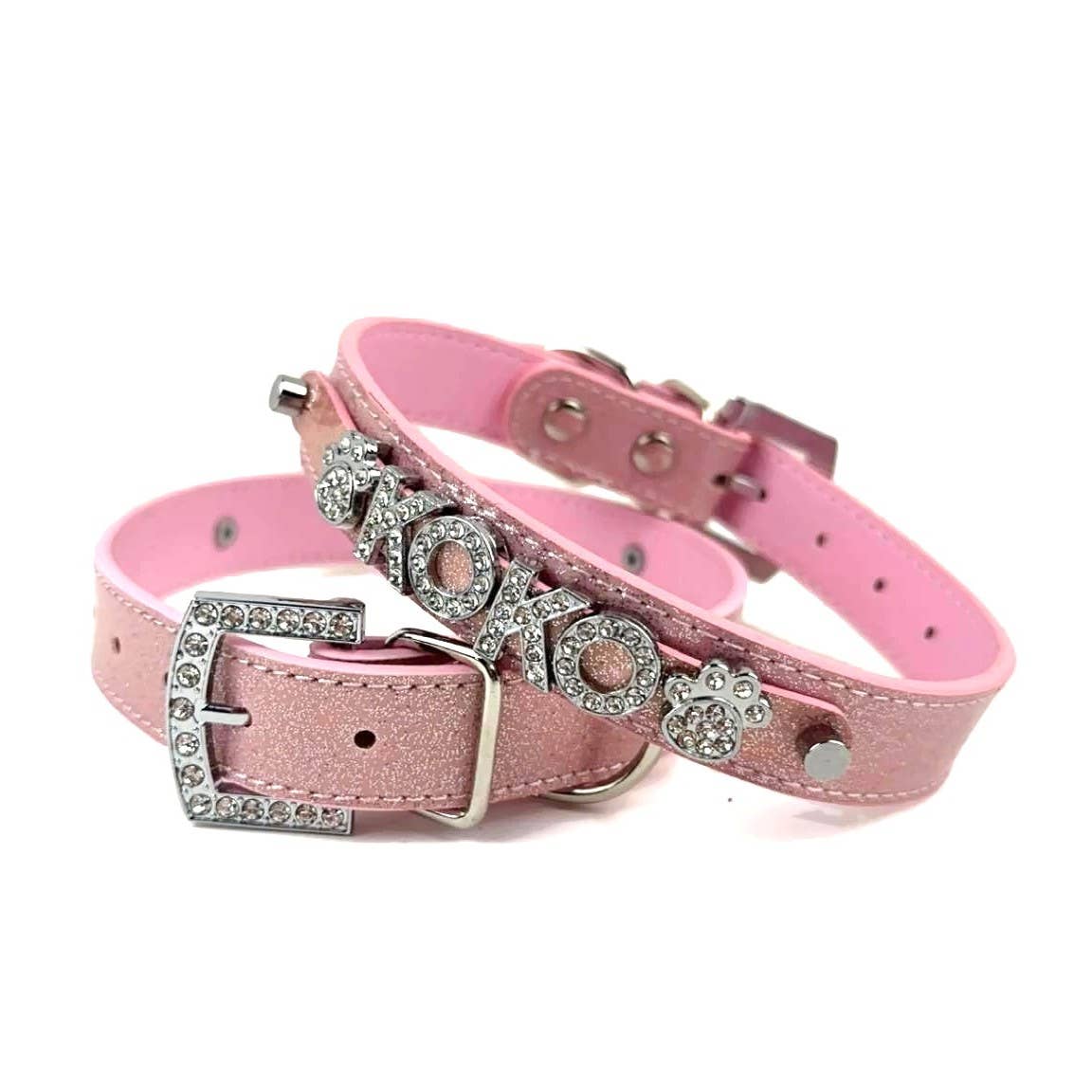 House of FurBaby - Wholesale Pet Collar - Dog -  Personalized Sparkle Collar - 3 color options1