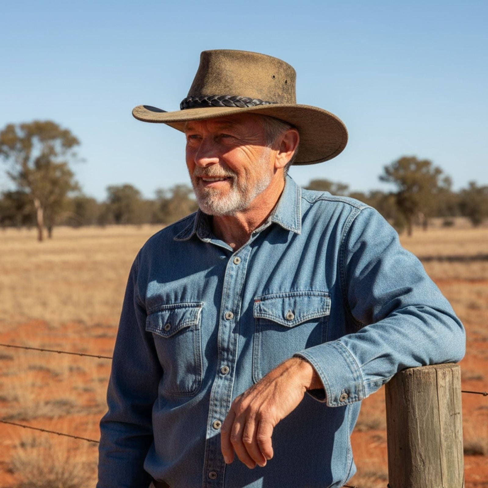 Jacaru Australia - Wholesale Cowboy Hat - Unisex - Jacaru 1172 Kangaroo Hat Stonewash1