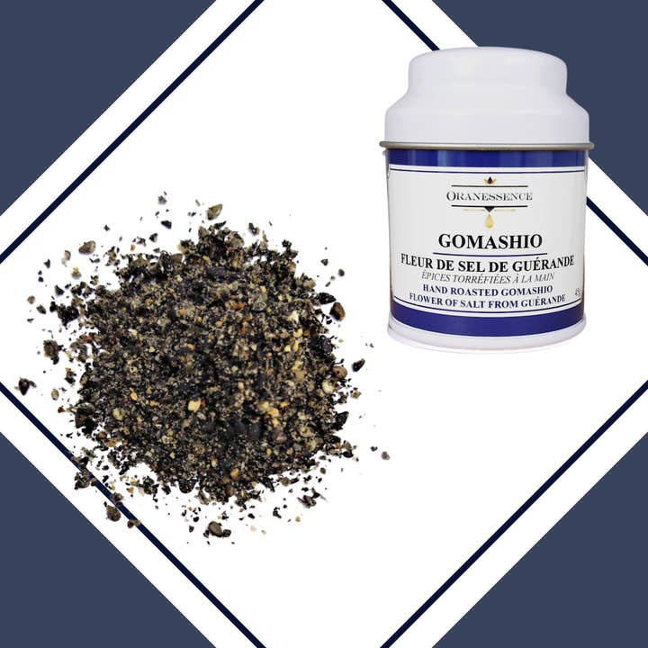 Gomashio - Guérande sea salt (45g box) for wholesale by Oranessence