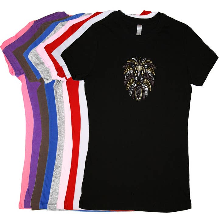 Lion Face - Women's T-shirt for wholesale by Dog in the Closet