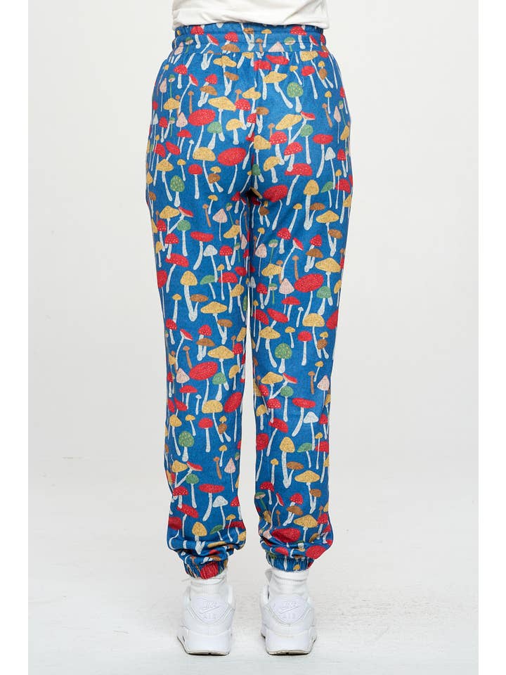 SM WARDROBE - Wholesale Pants - Women's - COLORFUL MUSHROOM TUNIC PANTS