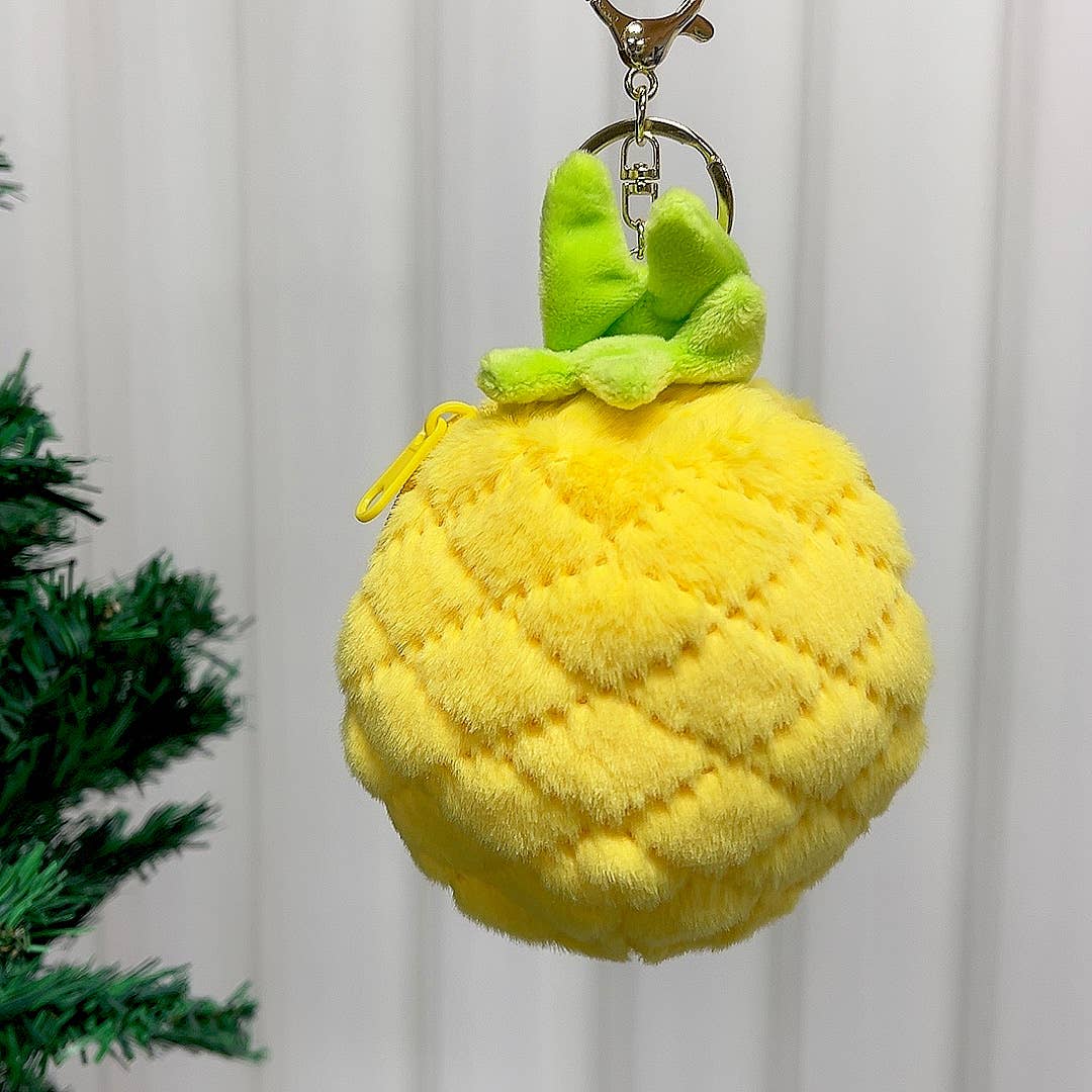 SoapElenGlen - Venta al por mayor Llavero - Mujer - Llavero colgante peluche transformable con forma de fruta6