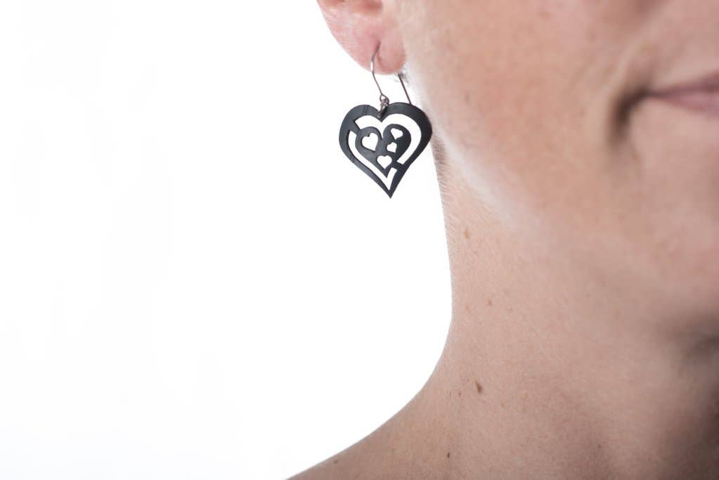 ABD Culture - Wholesale Dangle Earrings - Tiny Heart Earring1
