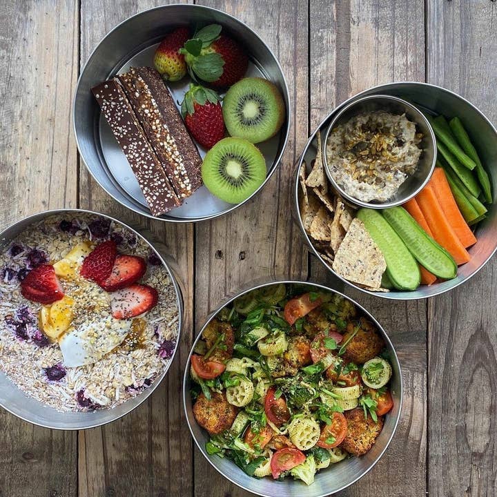 Goodly Gosh - Wholesale Lunch Bag/Box - Stackable Stainless Steel Tiffin Box | 4-Tier Lunch Box2