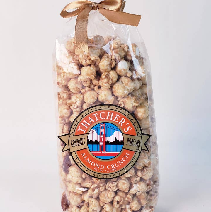 Thatcher's Gourmet Popcorn - Wholesale Popcorn - 8 oz Almond Crunch Popcorn0