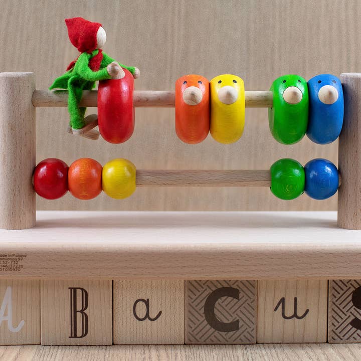 Little Poland Gallery - Wholesale Wood Toy - Kids - BAJO Sparrow Abacus