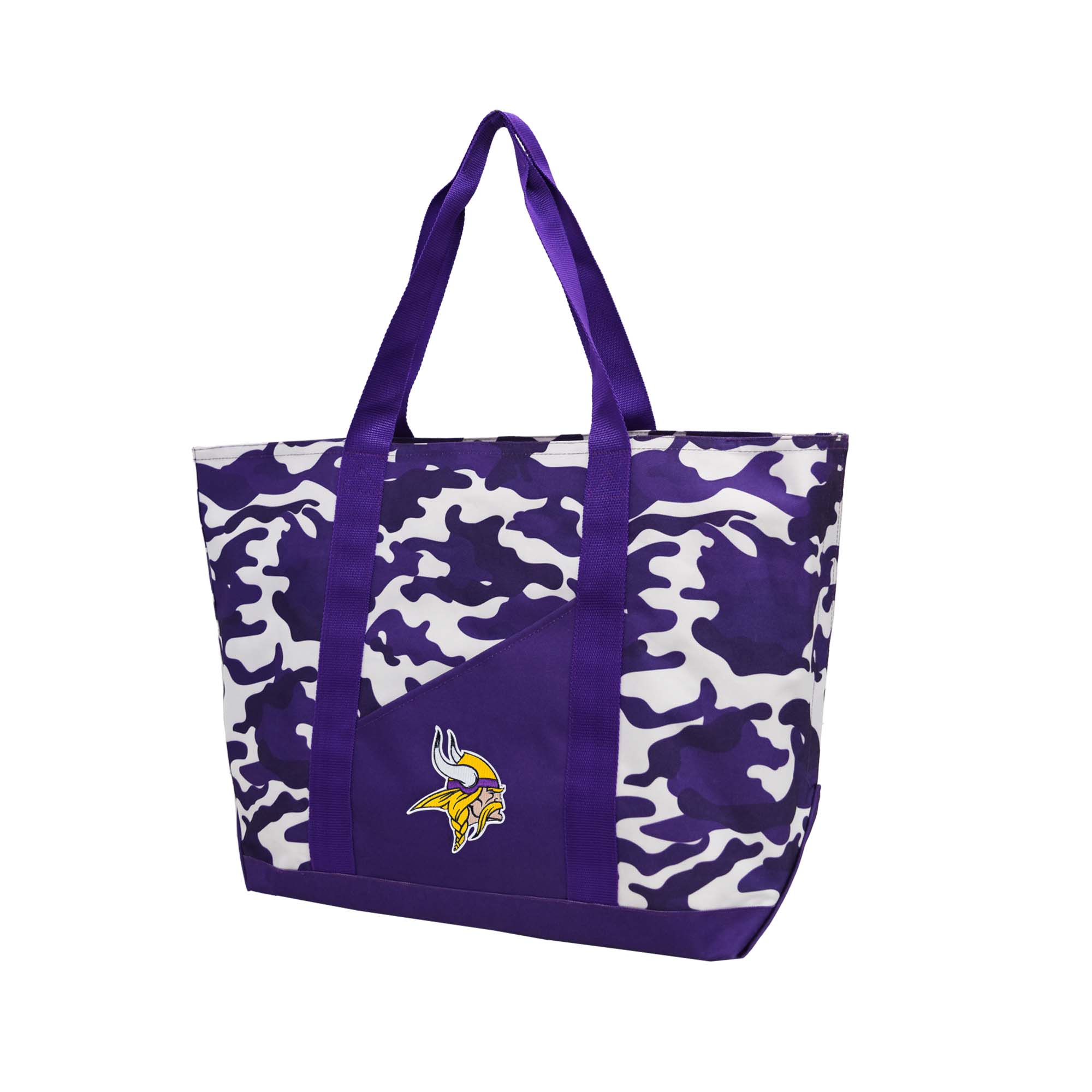 Little Earth Productions - Wholesale Tote Bag - Women's - NFL Minnesota Vikings Super-Duty Camo Tote0