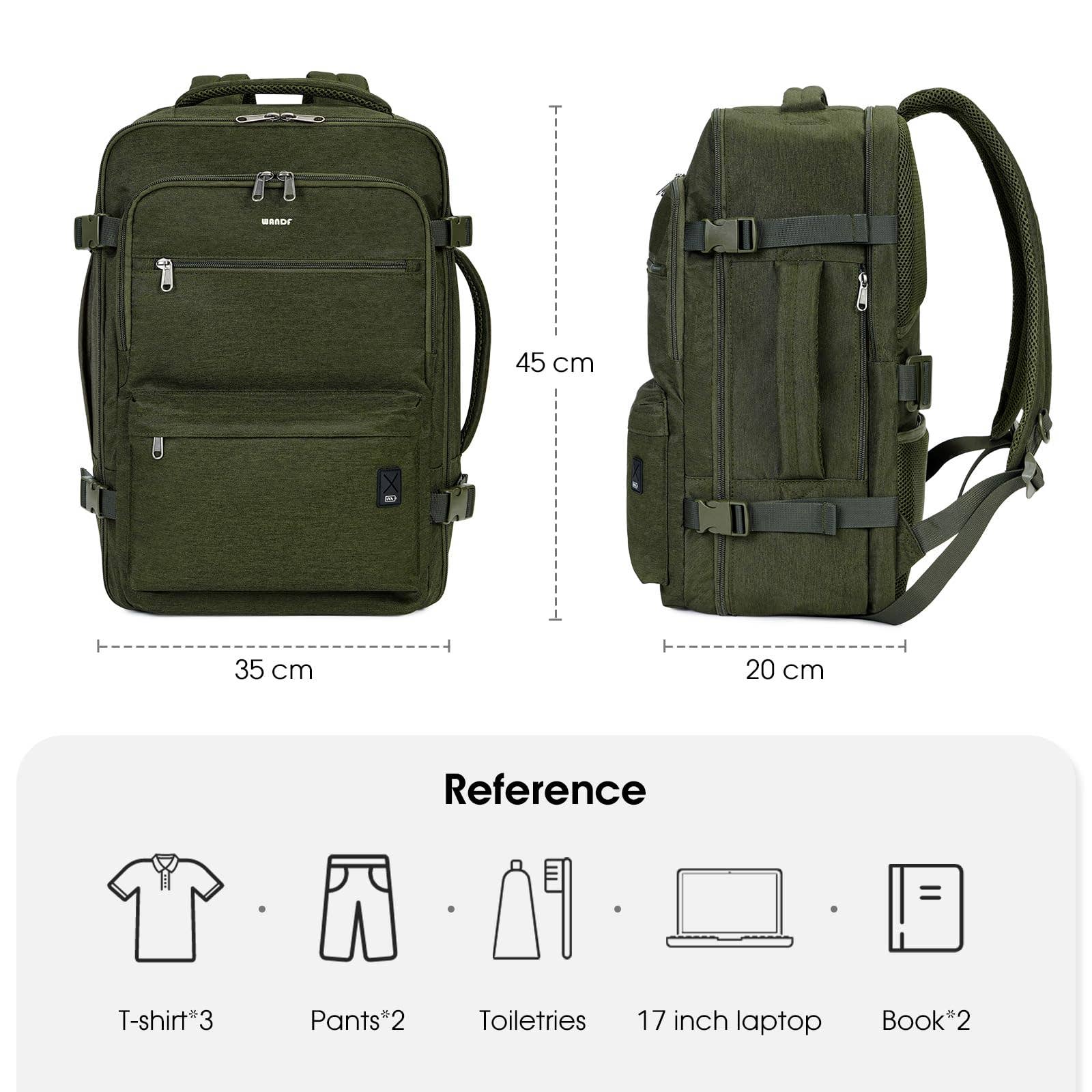 wandf - Wholesale Backpack - Unisex - Laptop Backpack 17 Inch with Wet Pocket For Spirit Airlines24