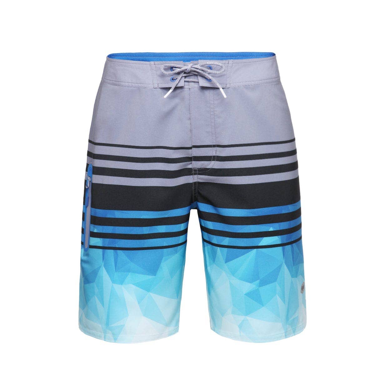 Rokka & Rolla - Wholesale Swim Shorts - Men's - Men's 9" 4-Way Stretch Board Swim Shorts Swimwear21