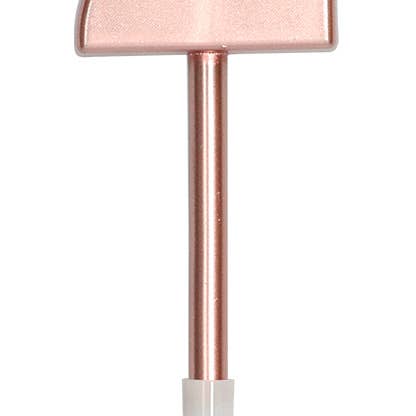 Stearinlys nummer 2 Rose guld metalli for engroshandel hos Folat BV