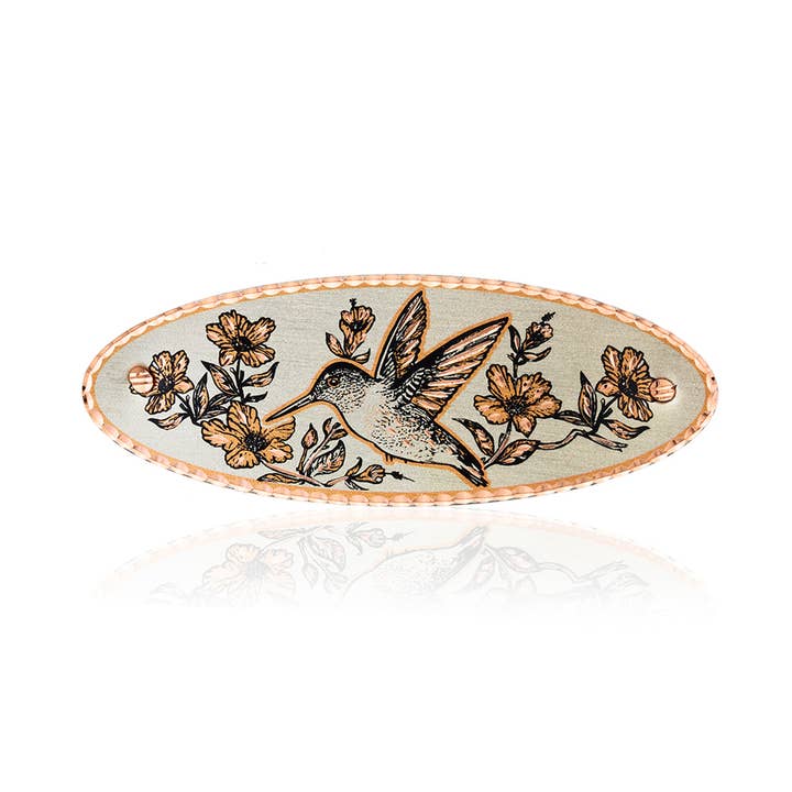 HRs 18 Unik Hummingbird små hårklämmor för wholesale av COPPER ARTS INC.