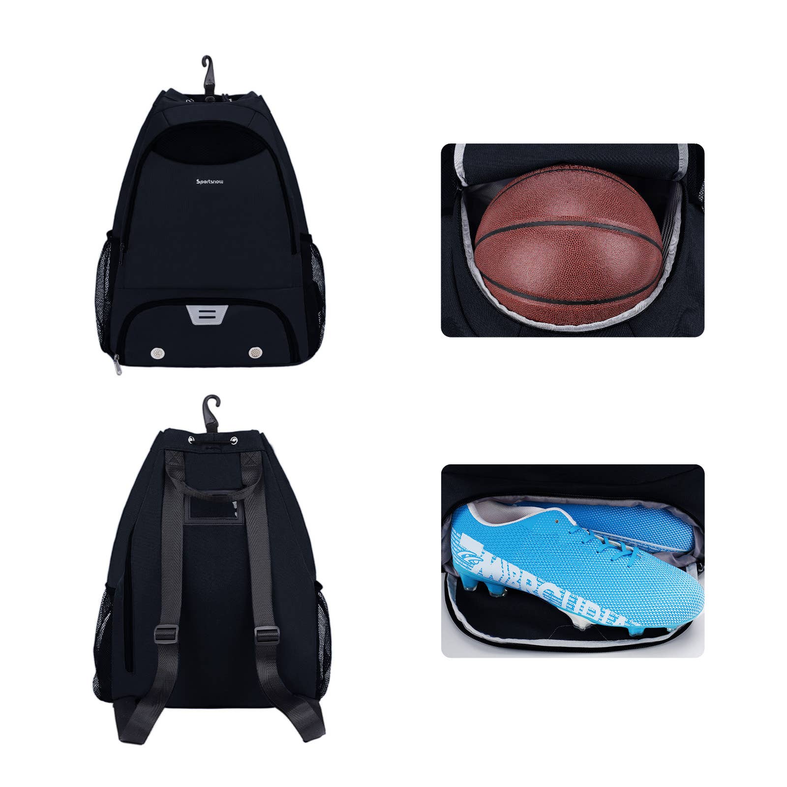 wandf - Wholesale Backpack - Unisex - Drawstring Backpack Soccer Basketball Backpack Gym Bag63