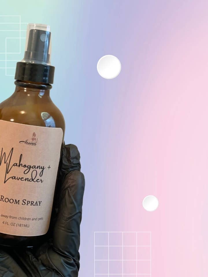 Mahogony Lavendel Rumsspray för wholesale av AromaItsInTheAir