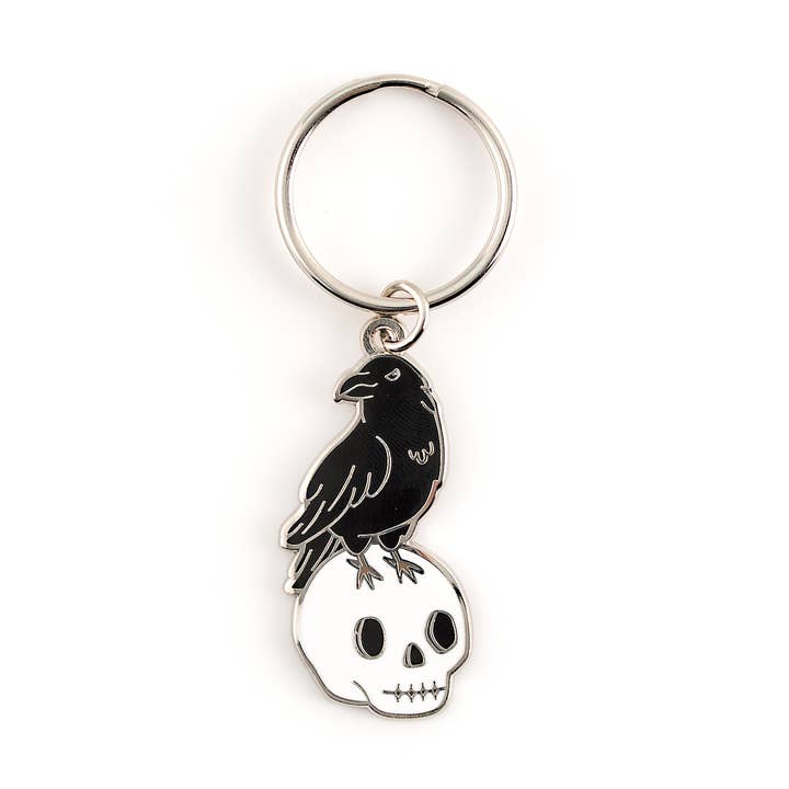 LuxCups Creative - Wholesale Keychain - Unisex - The Raven Keychain0
