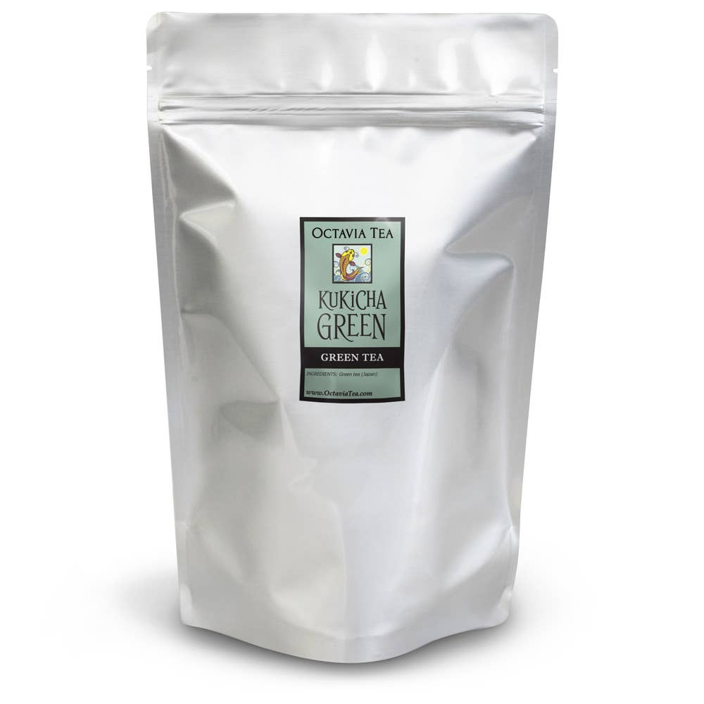 Octavia Tea - Wholesale Loose Tea - Kukicha Green3