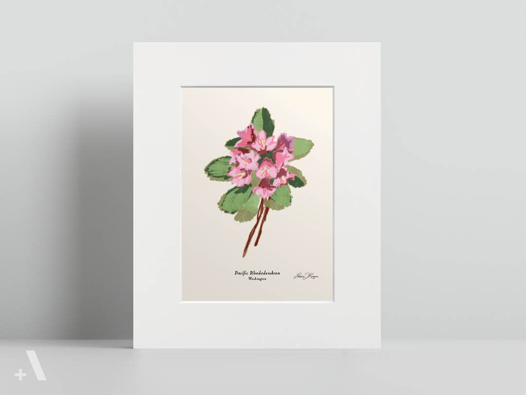 Addvent - Wholesale Art Print - US State Flowers / Small Art Prints46