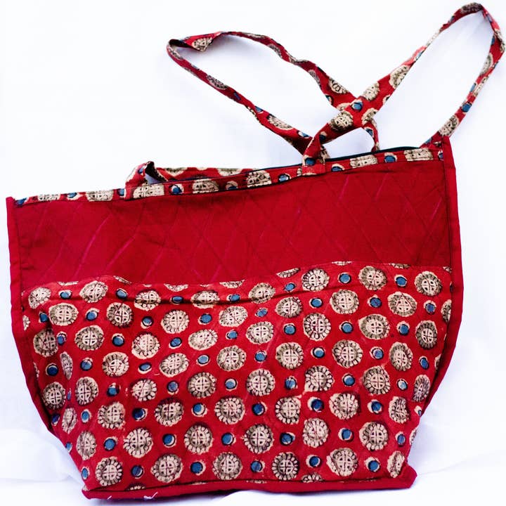 Shoulder Bag Kalamkari for wholesale by Hopes Unlimited