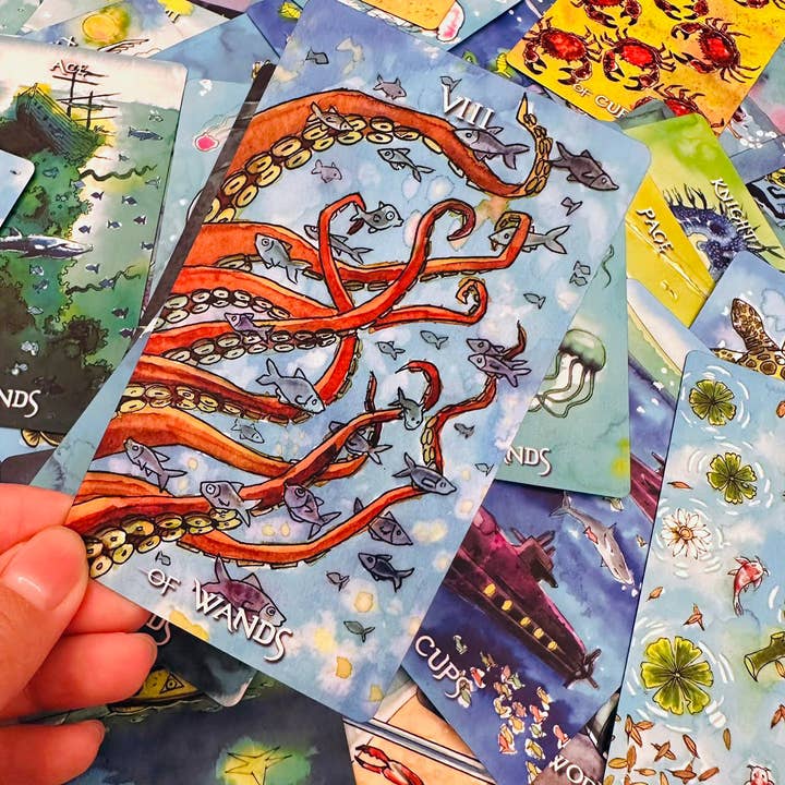 Vermilion Collection - Wholesale Tarot Cards - Deep Water Tarot13