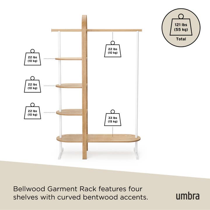 Umbra - Wholesale Coat Rack - Bellwood Garment Rack7