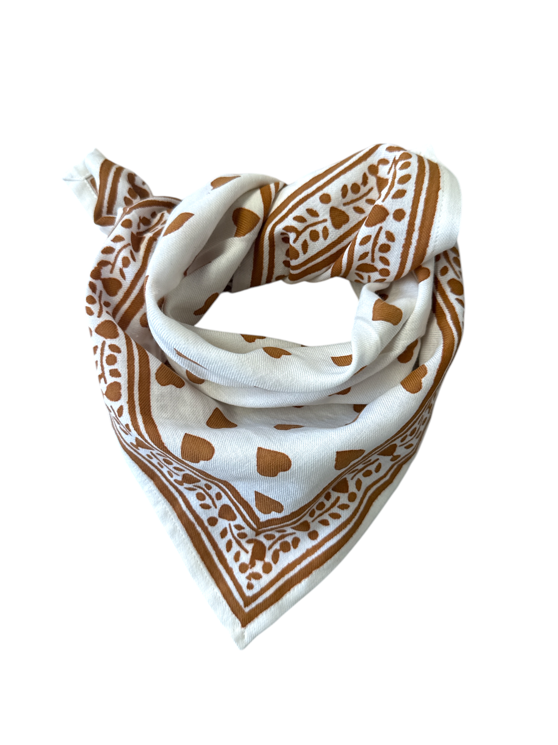 Maison Augustin – wholesale Scarf - Barn – Bebis Barnsjal Love Cannelle 50cm2