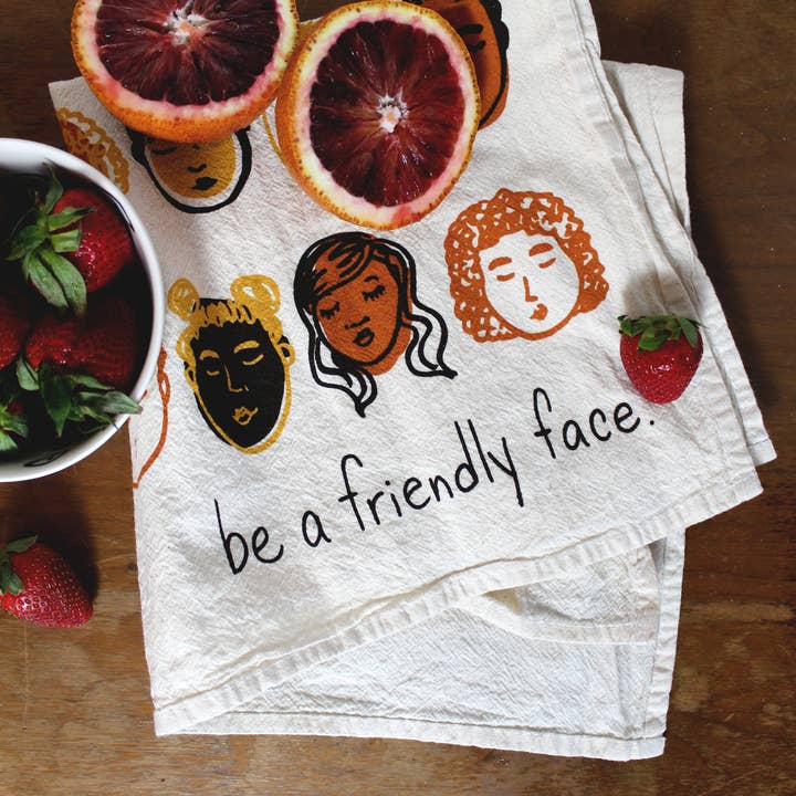 Calhoun & Co. - Venta al por mayor Paños de cocina - Paño de cocina Be A Friendly1