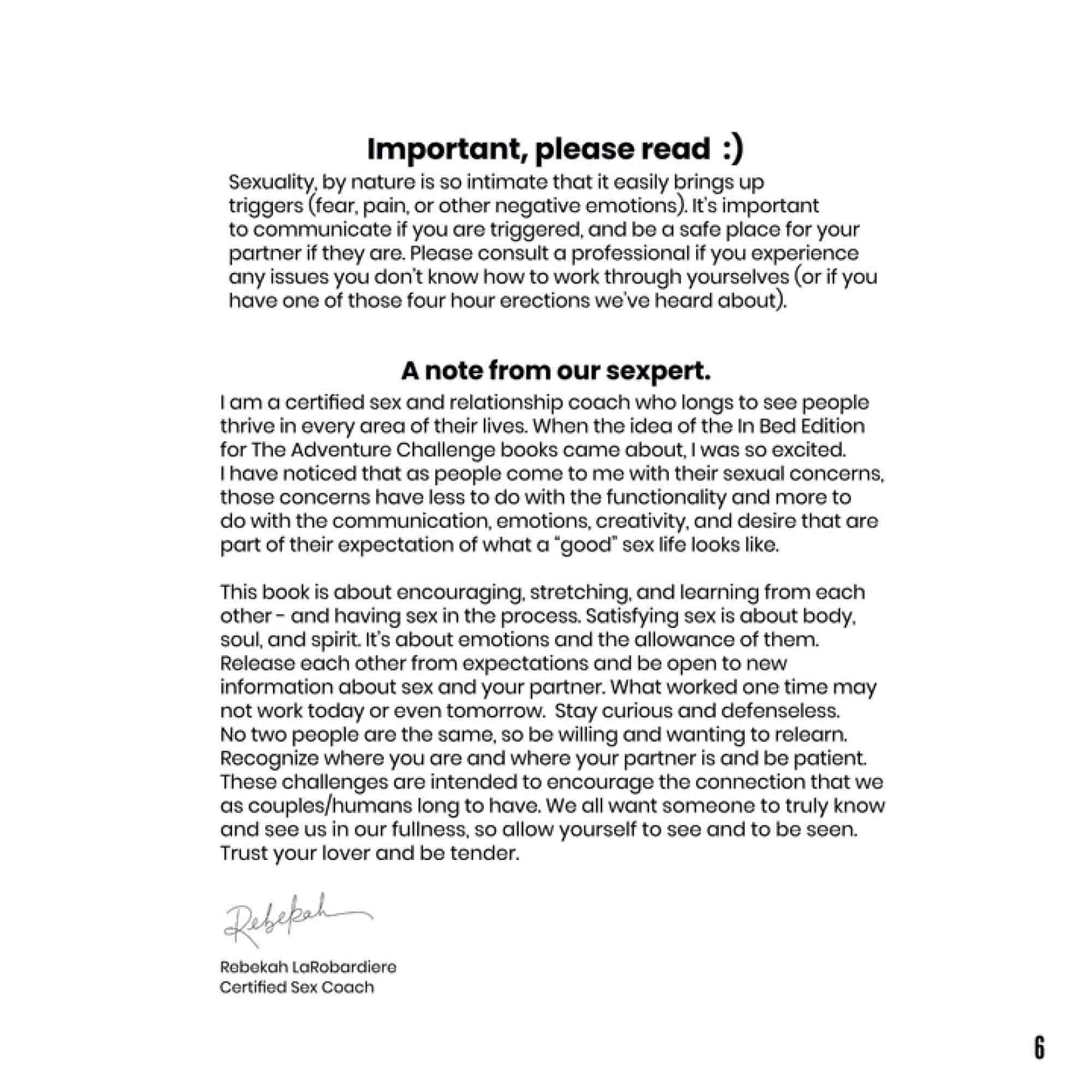 The Adventure Challenge - Wholesale Family & Relationships - The Adventure Challenge ...In Bed | Sexy Couples Book8