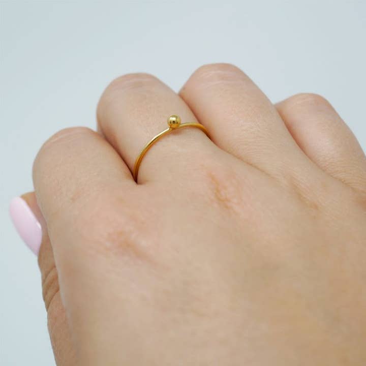Gold-filled Ball Ring for wholesale by Subject II Change