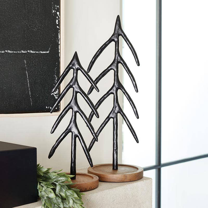 Santa Barbara Design Studio by Creative Brands - Wholesale Christmas Decoration - Black Metal Tree - Small1