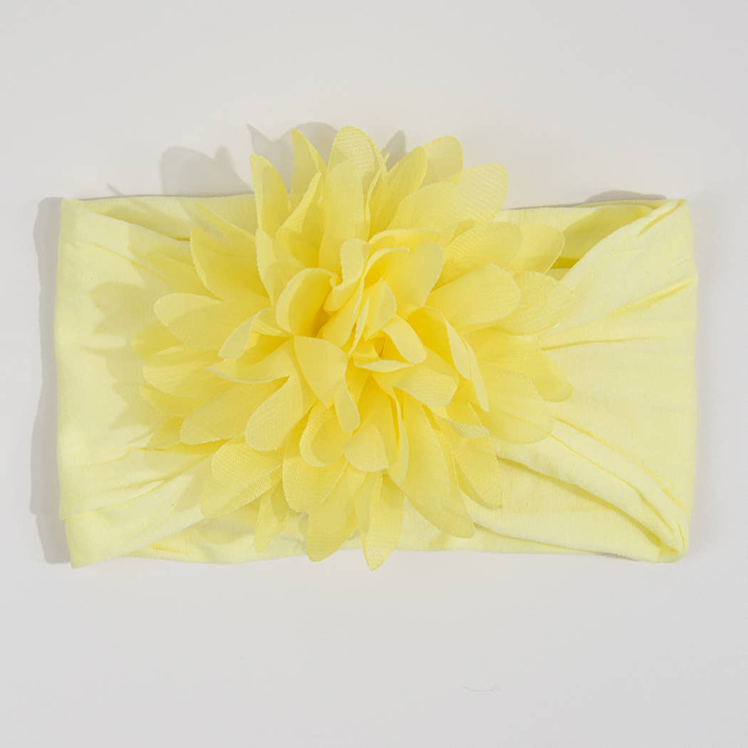 TheDivaSoap – Großhandel Fashion-Stirnband – Baby – Flower Baby Haarband aus Nylon mit Schleife10