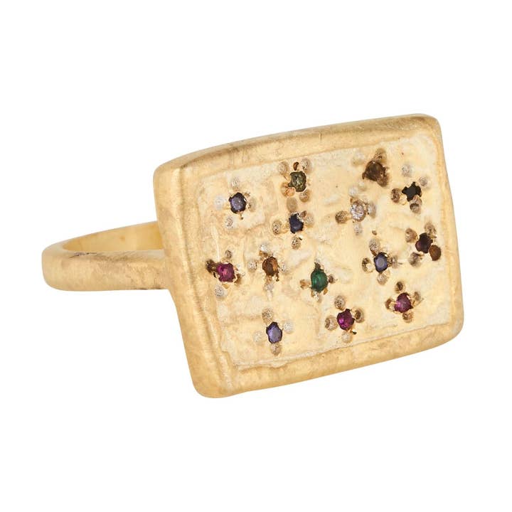 Vama | Navtara Ring | Metall-Sterlingsilver för wholesale av Vama Couture