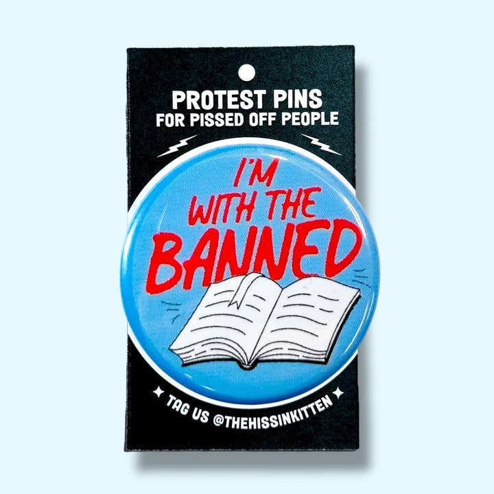 Je suis d'accord avec les bannis (bouton ou aimant !) pour la vente par The Hissin' Kitten