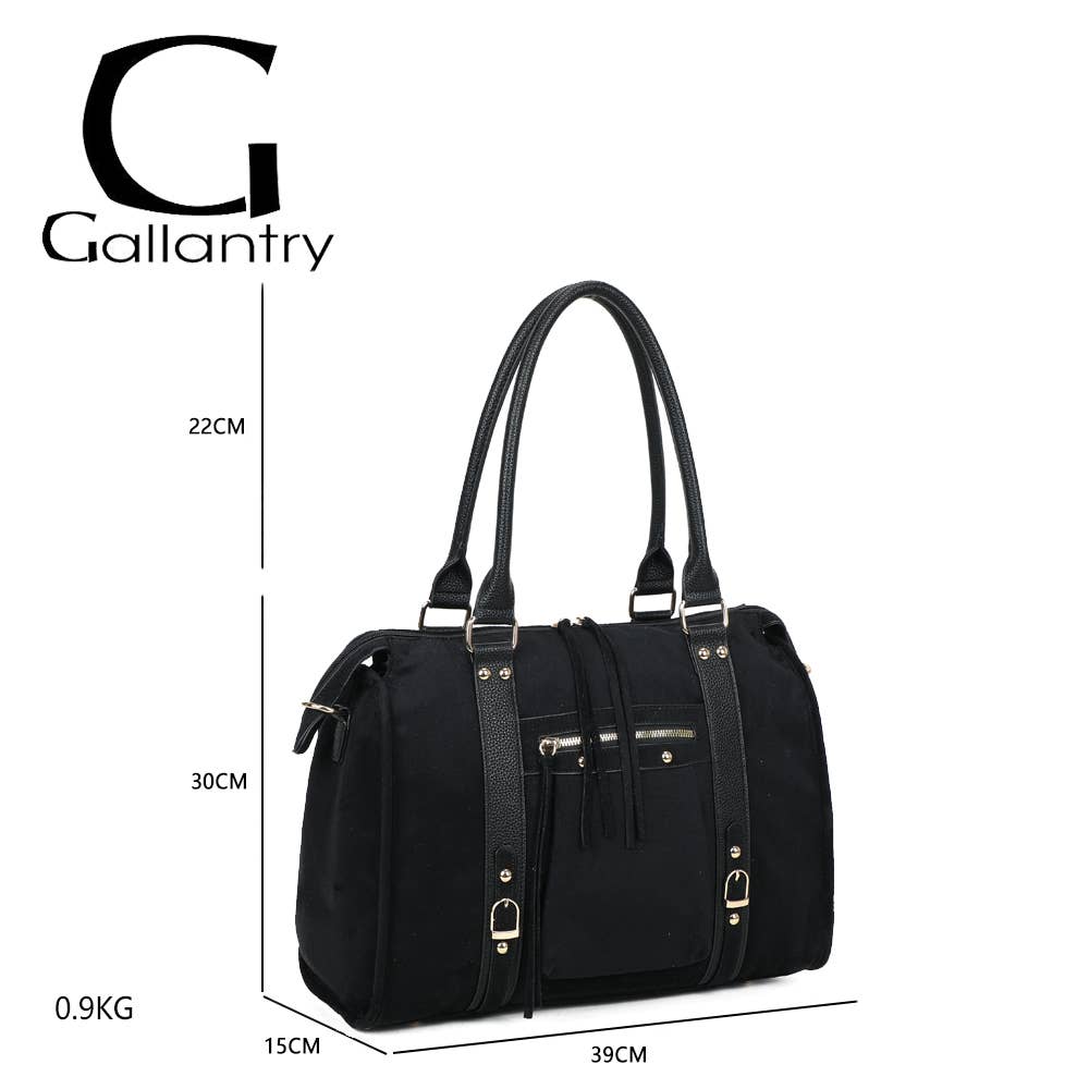 Gallantry – wholesale Top handle bag – women's – Skyla Suedine Large(R-1979-5A)1
