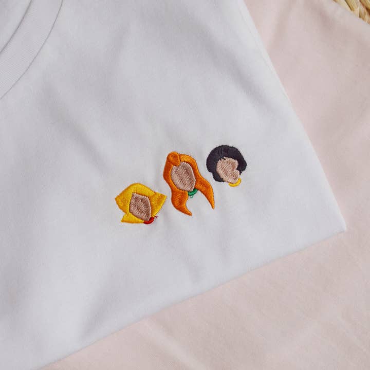 Embroidered t-shirt - Totally Spies for wholesale by Juste un t-shirt