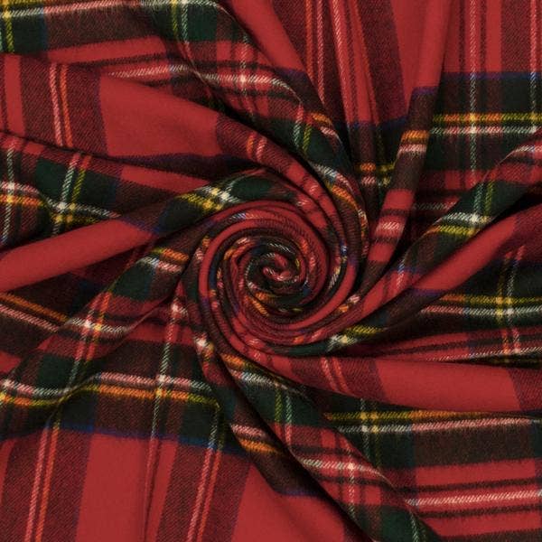 Prince of Scots - Wholesale Throw Blanket - Highland Tartan Tweed Merino Wool Throw - Royal Stewart5