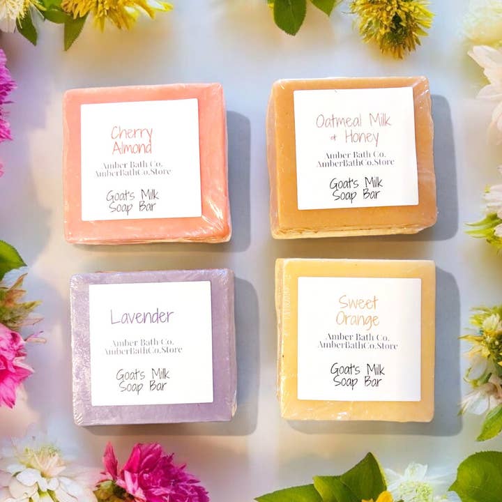 Amber Bath Co - Wholesale Bar Soap - Goat's Milk Soap Bars | 50 Scents2